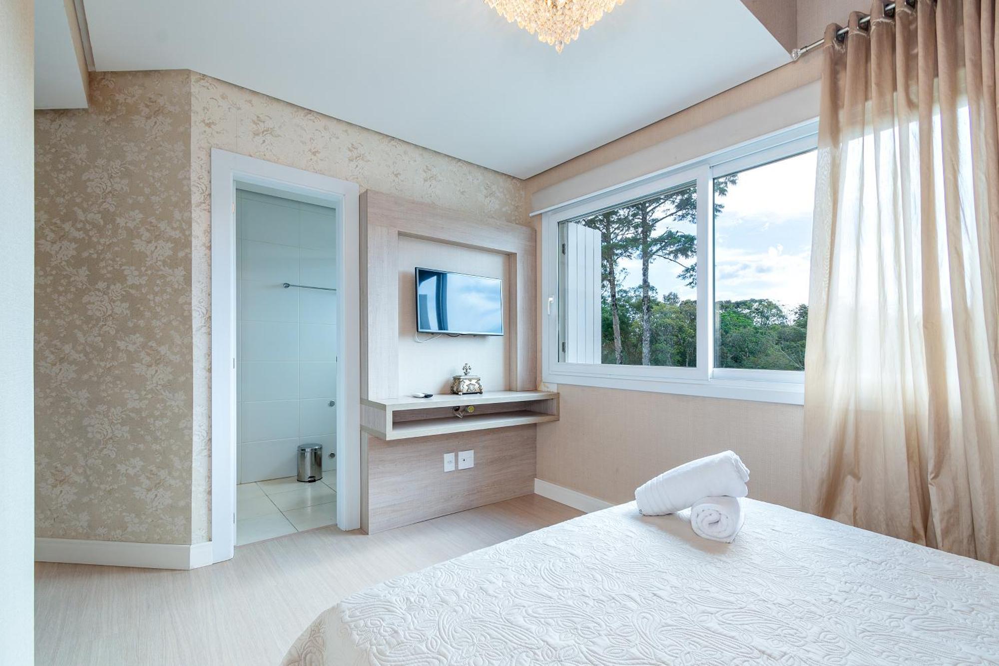 Luxuoso Apartamento Central Para 10 Pessoas Gramado Eksteriør bilde